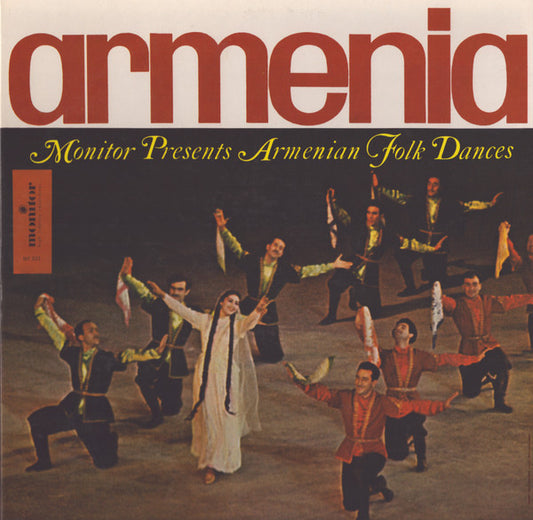 Various : Armenian Folk Dances (LP, Mono, RP)