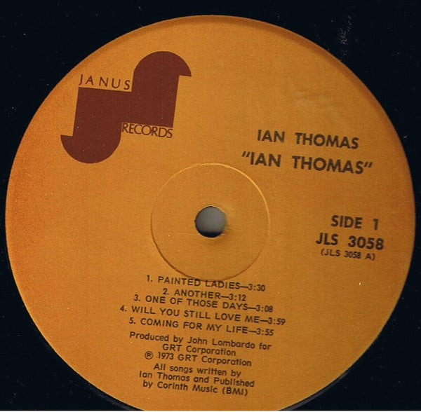 Ian Thomas (2) : Ian Thomas (LP, Album, Gat)