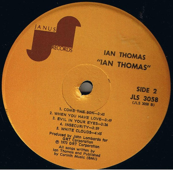 Ian Thomas (2) : Ian Thomas (LP, Album, Gat)