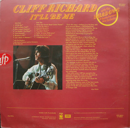 Cliff Richard & The Shadows / Cliff Richard And Norrie Paramor And His Orchestra : It'll Be Me (LP, Album, RE)