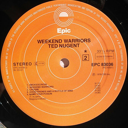 Ted Nugent : Weekend Warriors (LP, Album)