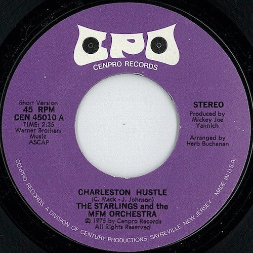 The Starlings And MFM Orchestra : Charleston Hustle (7")