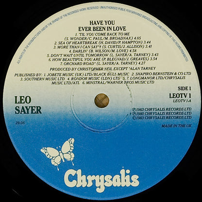 Leo Sayer : Have You Ever Been In Love (LP, Album)