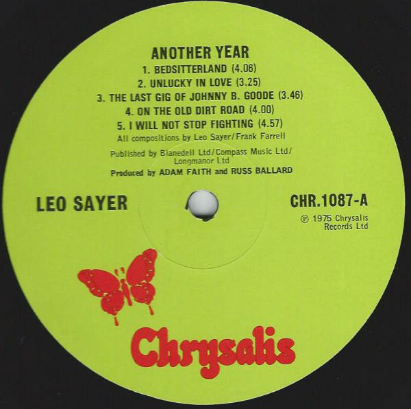 Leo Sayer : Another Year (LP, Album)