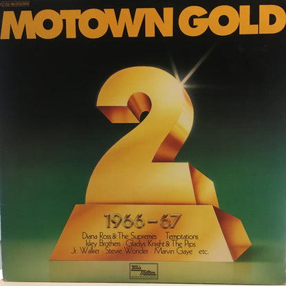 Various : Motown Gold 2 (1966-67) (2xLP, Comp, Gat)