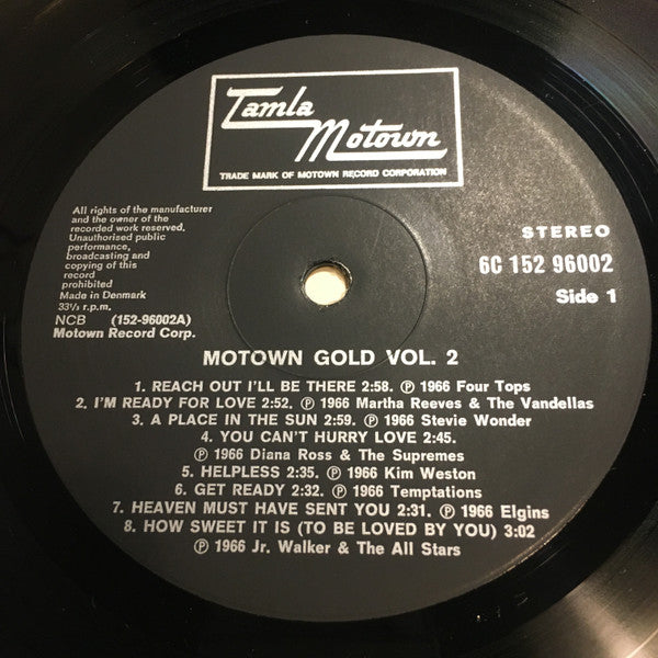 Various : Motown Gold 2 (1966-67) (2xLP, Comp, Gat)