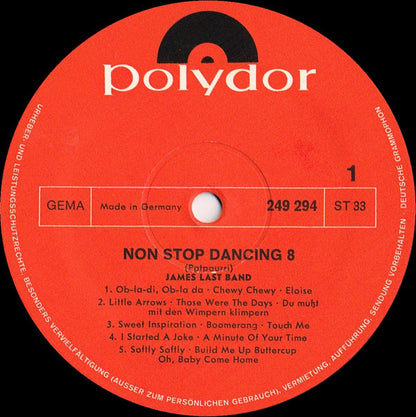 James Last : Non Stop Dancing 8 (LP, Album)