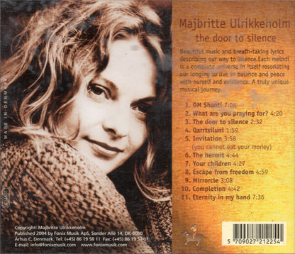 Majbritte Ulrikkeholm : The Door To Silence (CD, Album, RE)