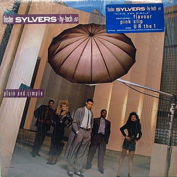 Foster Sylvers + Hy-Tech : Plain And Simple (LP, Album)