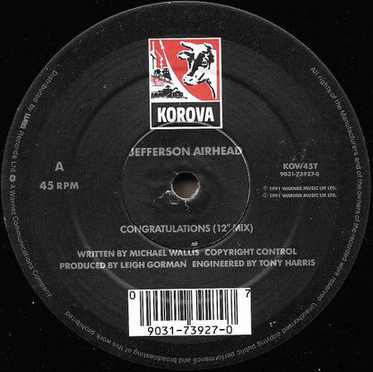 Airhead (3) : Congratulations (12", Ltd)