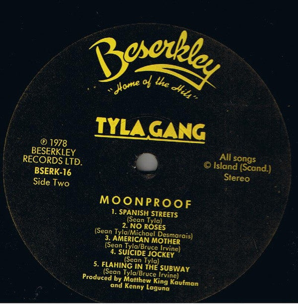 Tyla Gang : Moonproof (LP, Album)