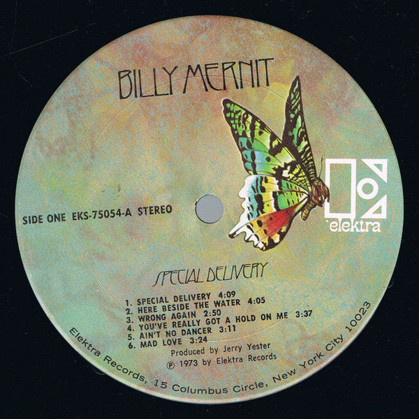 Billy Mernit : Special Delivery (LP, Album)