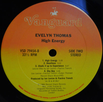 Evelyn Thomas : High Energy (LP, Album)