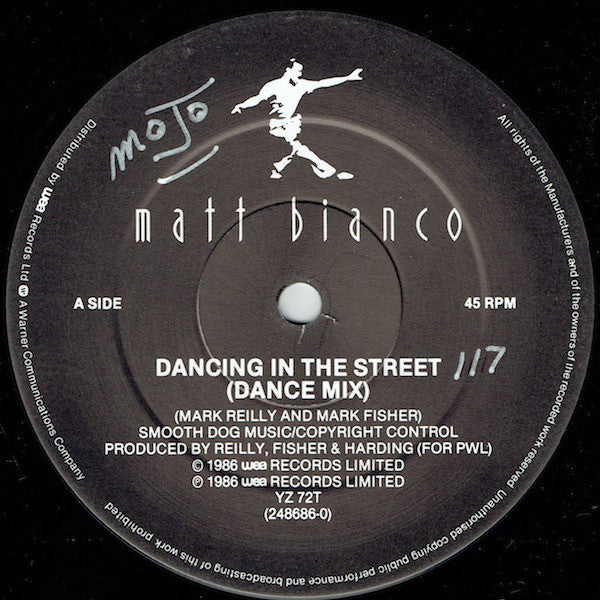 Matt Bianco : Dancing In The Street (12")