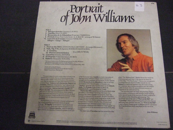 John Williams (7) : Portrait Of John Williams (LP, Album)