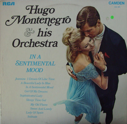 Hugo Montenegro And His Orchestra : In A Sentimental Mood (LP, Album)