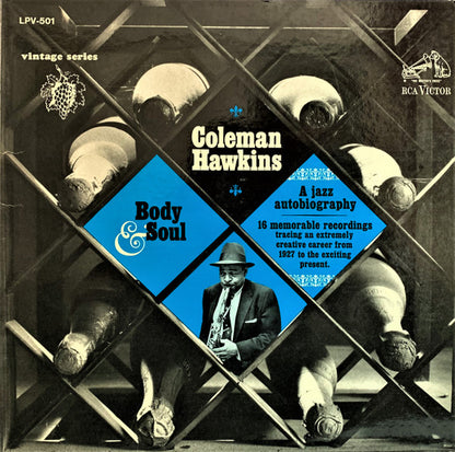 Coleman Hawkins : Body And Soul: A Jazz Autobiography (LP, Comp, RM)