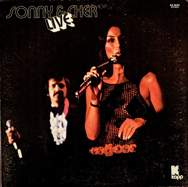 Sonny & Cher : Sonny & Cher Live (LP, RP, Gat)