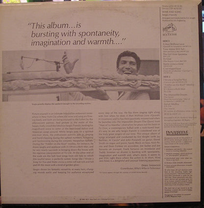 Sergio Franchi : Wine & Song (LP)