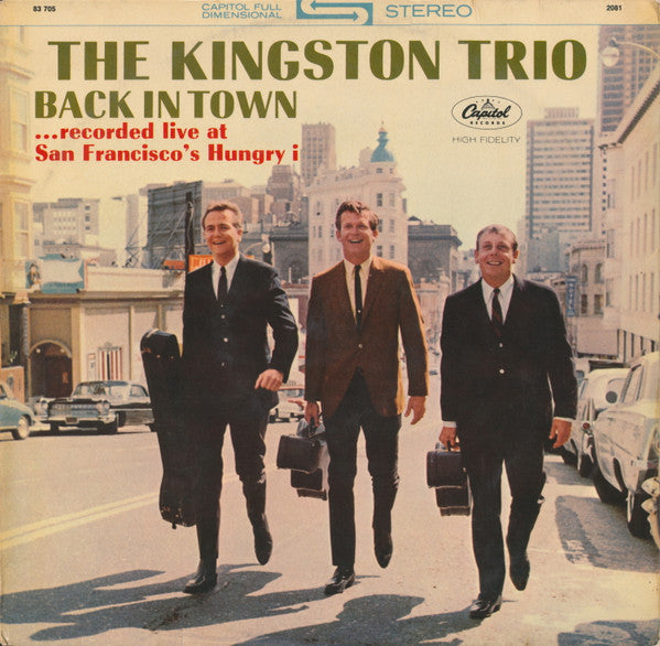 Kingston Trio : Back In Town (LP, Album)