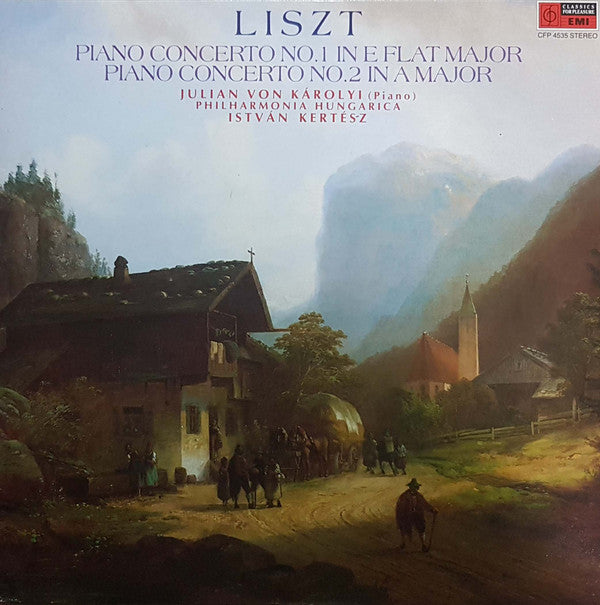 Franz Liszt, Julian Von Karolyi, István Kertész : Piano Concertos Nos. 1 & 2 (LP)