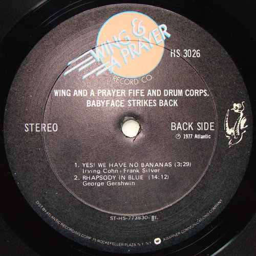 Wing And A Prayer Fife And Drum Corps. : Babyface Strikes Back (LP, Album, RI )