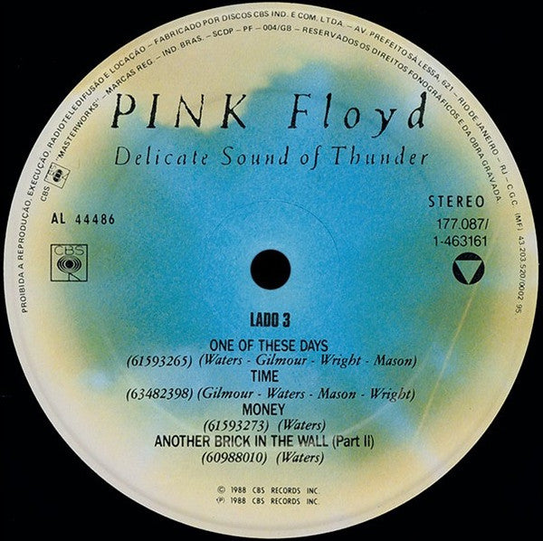 Pink Floyd : Delicate Sound Of Thunder (2xLP, Album)