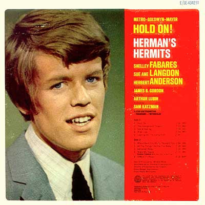 Herman's Hermits : Hold On! (Music From The Original Sound Track) (LP, Album, MGM)