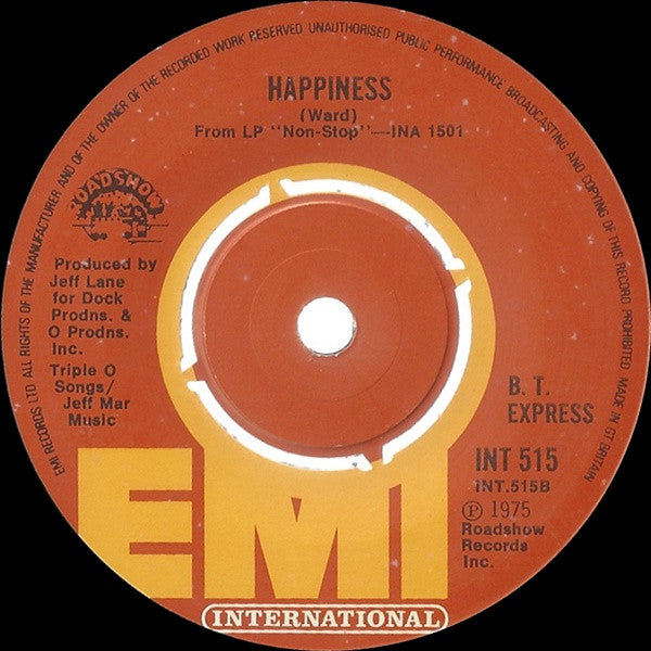 B.T. Express : Give It What You Got (7", Single)