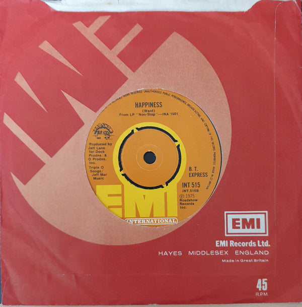 B.T. Express : Give It What You Got (7", Single)