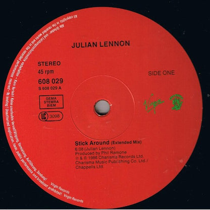 Julian Lennon : Stick Around (12")