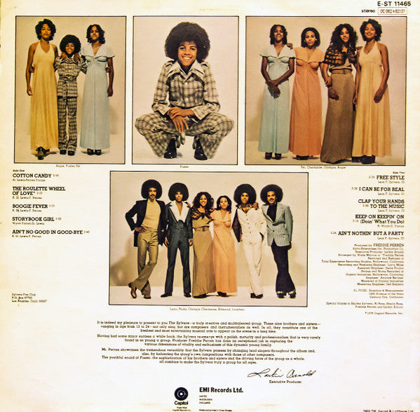 The Sylvers : Showcase (LP, Album)