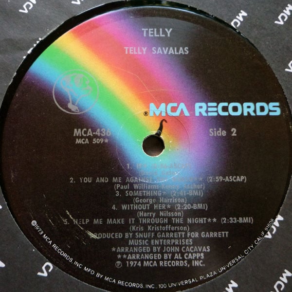 Telly Savalas : Telly (LP, Album, Glo)