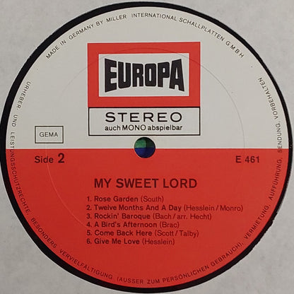 Various : My Sweet Lord (LP, Album)