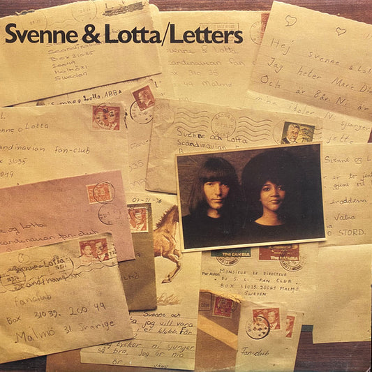 Svenne & Lotta : Letters (LP, Album, Mono)