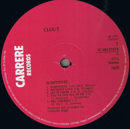 Clout : Substitute (LP, Album)