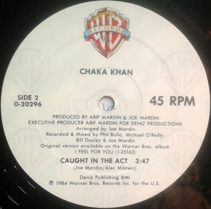 Chaka Khan : This Is My Night (12", Maxi)