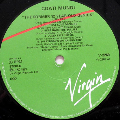 Coati Mundi : The Former 12 Year Old Genius (LP)