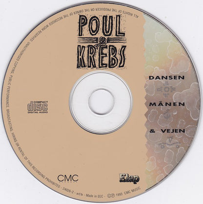 Poul Krebs : Dansen, Månen & Vejen (CD, Album, Dan)