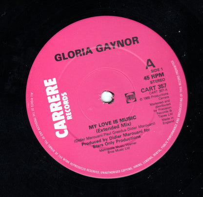 Gloria Gaynor : My Love Is Music (12", Maxi)