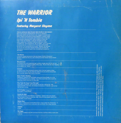 Ipi-Tombi Featuring Margaret Singana : The Warrior (LP, Album)