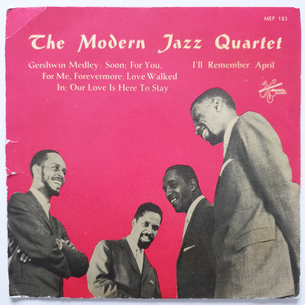 The Modern Jazz Quartet : I'll Remember April / Gershwin Medley (7", EP)