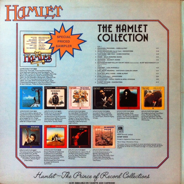 Various : The Hamlet Collection (LP, Comp)