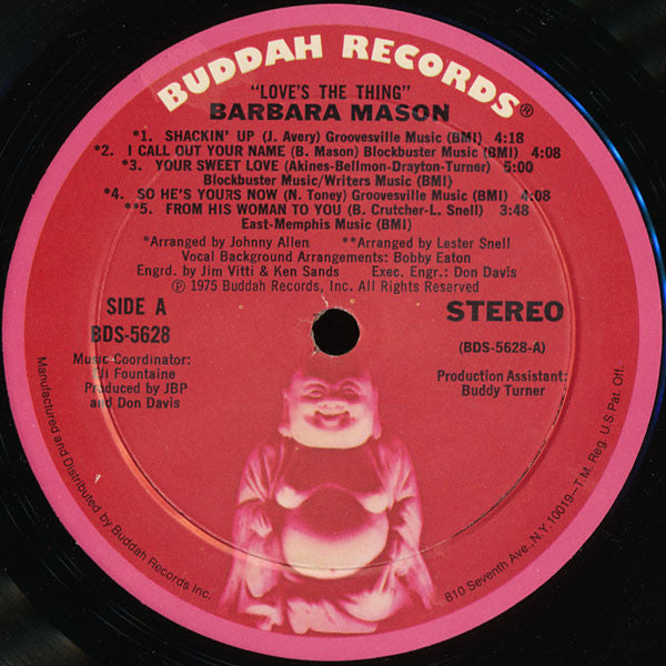 Barbara Mason : Love's The Thing (LP, Album)