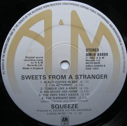 Squeeze (2) : Sweets From A Stranger (LP, Album)