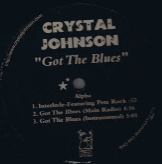 Crystal Johnson (2) : Got The Blues (12", Promo)