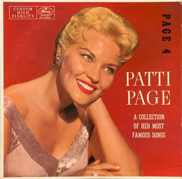 Patti Page : Page 4 - A Collection Of Her Most Famous Songs (LP, Album, Mono)