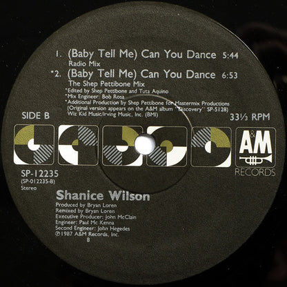 Shanice : (Baby Tell Me) Can You Dance (12", Single, Gen)