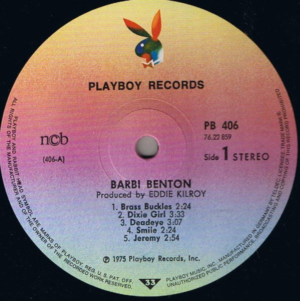 Barbi Benton : Barbi Benton (LP, Album)