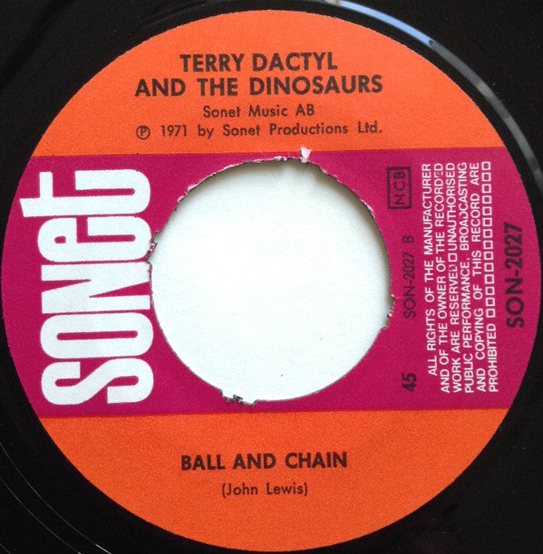 Terry Dactyl And The Dinosaurs : Sea Side Shuffle (7", Single)